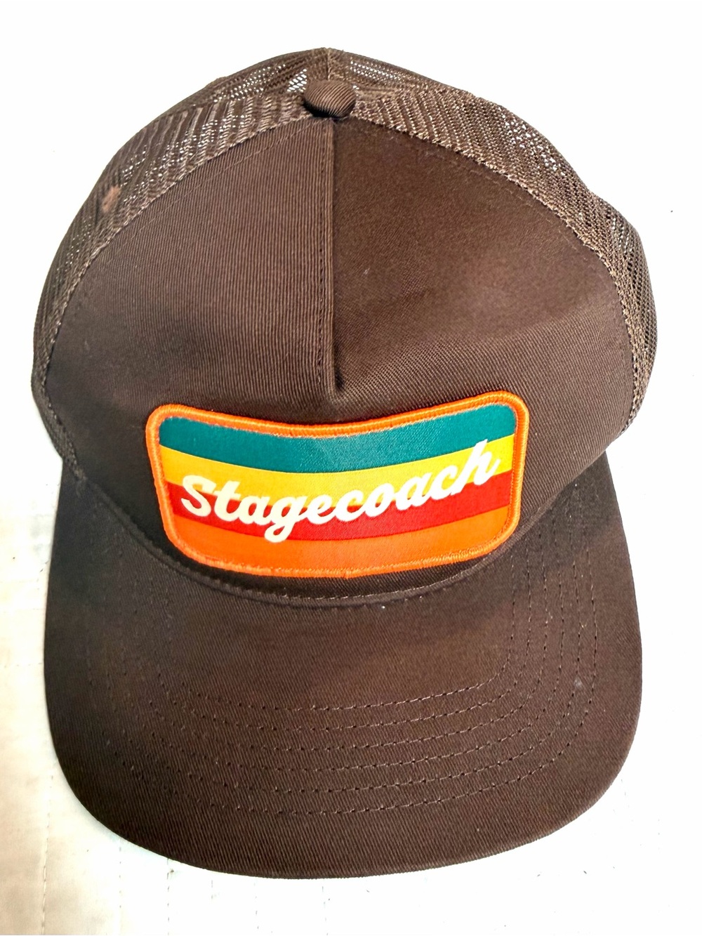 StageCoach Music Festival Hat Cap Brown Snapback One Size Country Music Ca